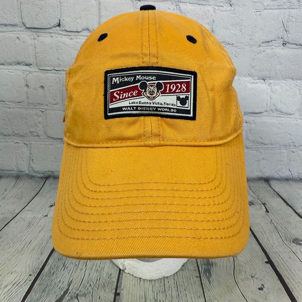 Walt Disney World Mickey Mouse Hat Embroidered Baseball Adult Collectible